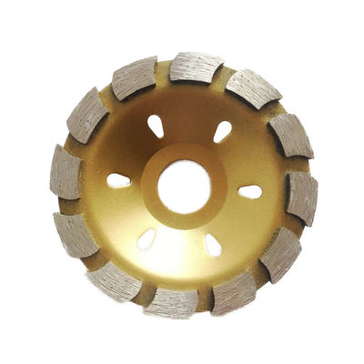 Outils abrasifs à roue de coupe de diamant de type haute rangée unique pour le meulage des sols de catégorie A