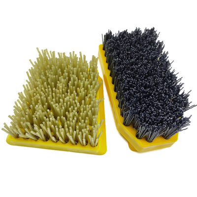Brosse à filament d'abrasifs diamantés pour le meulage de la dalle de verre et de la pierre