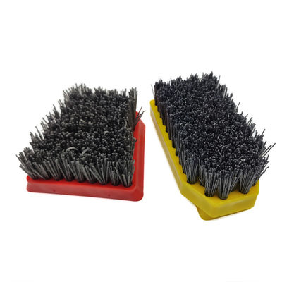 Brosse à filament d'abrasifs diamantés pour le meulage de la dalle de verre et de la pierre