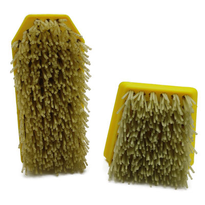 Brosse à filament d'abrasifs diamantés pour le meulage de la dalle de verre et de la pierre