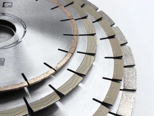 Grade industriel 450MM 350MM Disque de lame de scie diamantée pour le marbre avec 10mm Arbor Taille