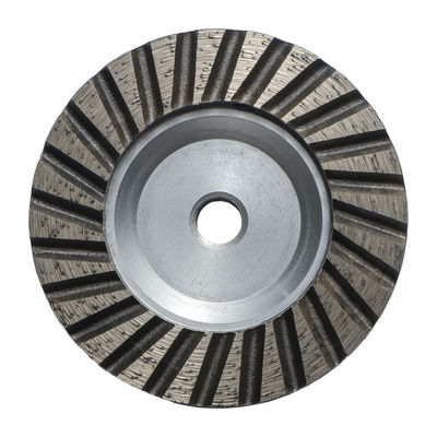 Coupe en aluminium Turbo Segments Disque de meulage de diamants Pour les dalles de pierre Polissage du sol