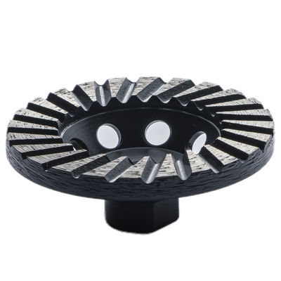 Coupe en aluminium Turbo Segments Disque de meulage de diamants Pour les dalles de pierre Polissage du sol