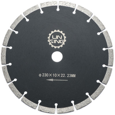 Disque de découpe à diamants turbo à maillage X de 180 mm à 230 mm pour la découpe de matériaux durs