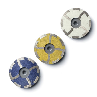 Diamètre personnalisé Acceptable 100mm Coupe roue de meulage de diamants pour les dalles de polissage