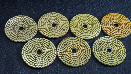 Disque de polissage de diamants sec et humide D150MM D180MM D230MM à haute durabilité