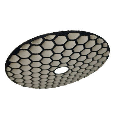 Couleurs personnalisées 3 étapes Résine Bond Stone Polishing Pads pour une efficacité de meulage élevée