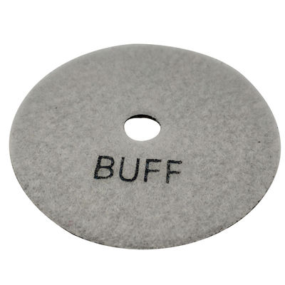 Couleurs personnalisées 3 étapes Résine Bond Stone Polishing Pads pour une efficacité de meulage élevée