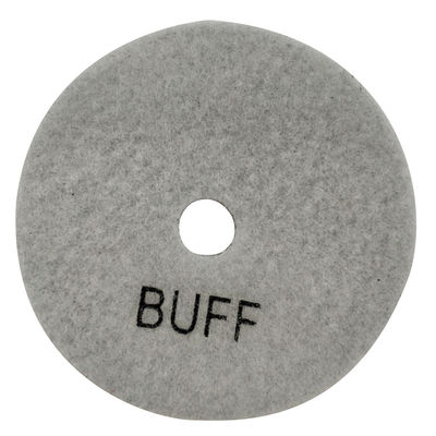 Couleurs personnalisées 3 étapes Résine Bond Stone Polishing Pads pour une efficacité de meulage élevée