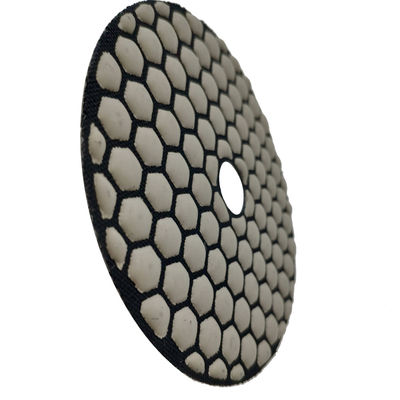 Couleurs personnalisées 3 étapes Résine Bond Stone Polishing Pads pour une efficacité de meulage élevée