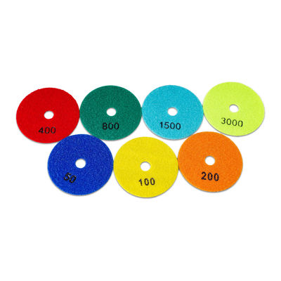 Différent grès 125 cm Pad de polissage au diamant pour le séchage 50/100/200/400/500/800/1500/3000/buff