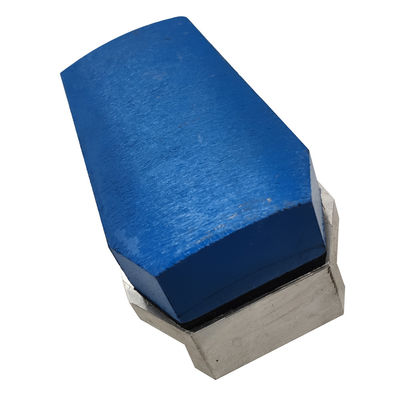 Support personnalisé OBM L140mm Fickert métallique diamanté pour le meulage de pierre de granit