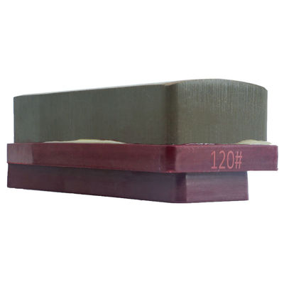Bloc abrasif de pierre L140mm Résine Bond Diamant Fickert flexible pour le meulage du granit