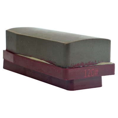 Bloc abrasif de pierre L140mm Résine Bond Diamant Fickert flexible pour le meulage du granit