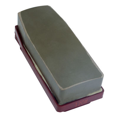 Bloc abrasif de pierre L140mm Résine Bond Diamant Fickert flexible pour le meulage du granit