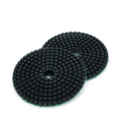 Disque de polissage de diamants de 5 pouces supporté par OBM pour les dalles de pierre