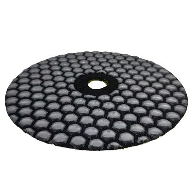 Couleurs personnalisées 3 étapes de liaison de résine Pads de polissage flexibles pour le marbre de granit Best