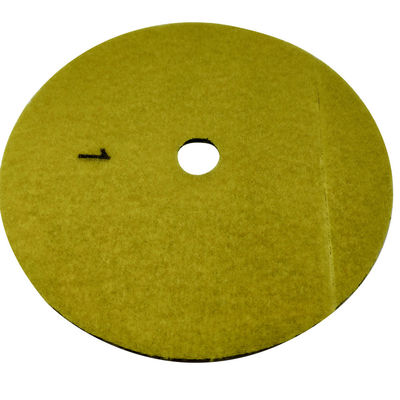 Couleurs personnalisées 3 étapes de liaison de résine Pads de polissage flexibles pour le marbre de granit Best